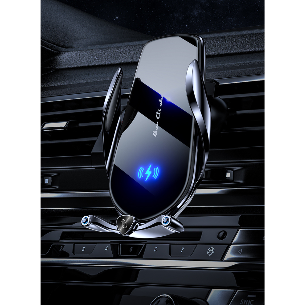 WIRELESS CHARGING CAR PHONE HOLDER ™ حامل هاتف للسيارة بالشحن اللاسلكي